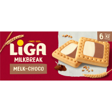 Liga Milkbreak melk chocolade 6 stuks